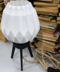 LUUMI Ori lamp with legs stand and rope wire