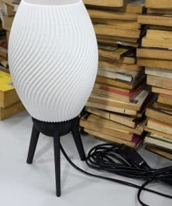 LUUMI Wave lamp with legs stand and long wire